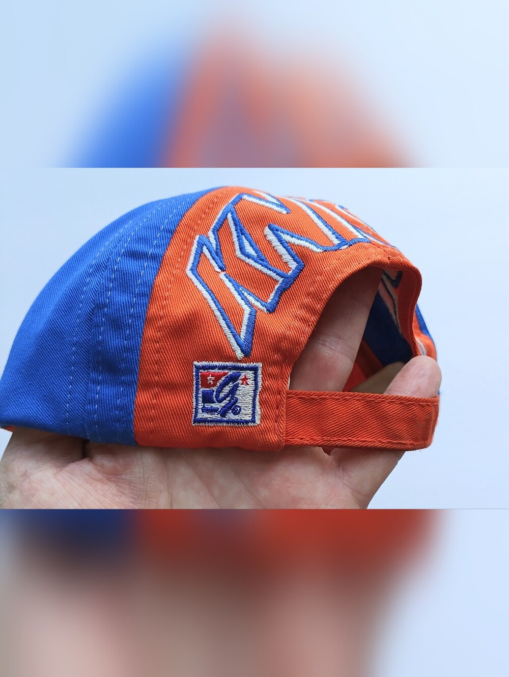 VTG 90s The Game New York Knicks Big Font Hat - Picture 10 of 13
